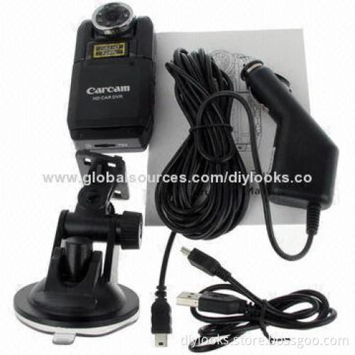 Night Vision 2.0-inch LCD Screen 1080P HD Car Black Boxes with 8 IR and 2 Super Bright LED
